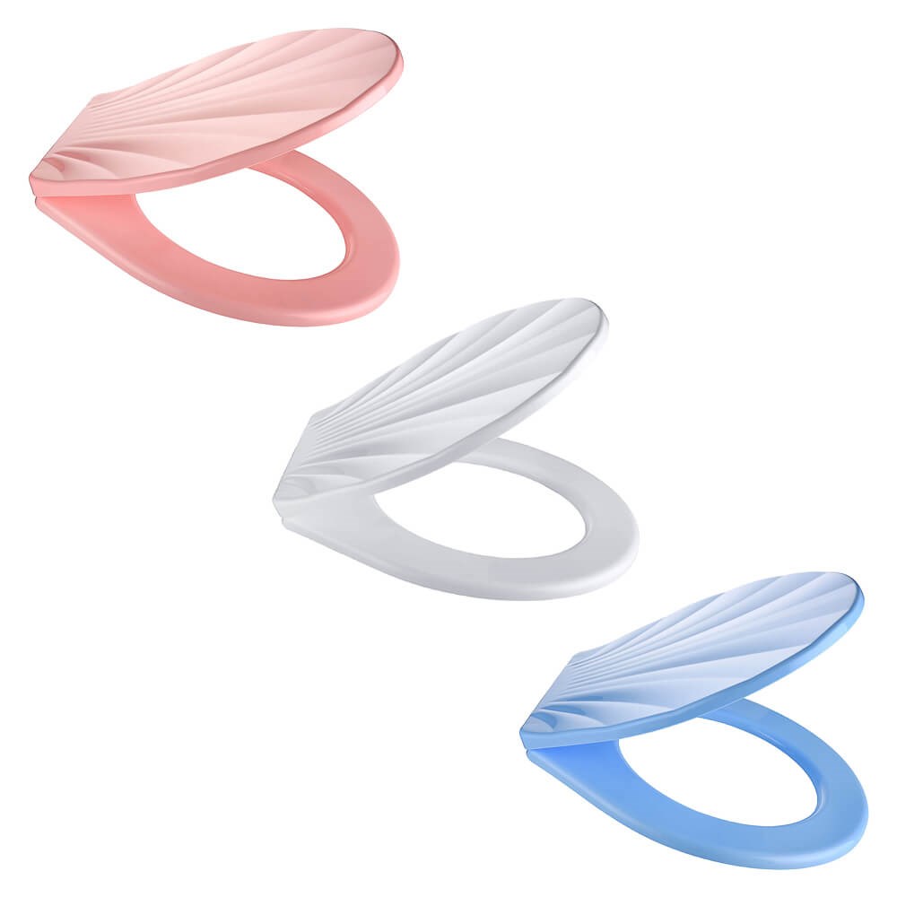 Çelik Ayna Klozet Kapağı Plastik