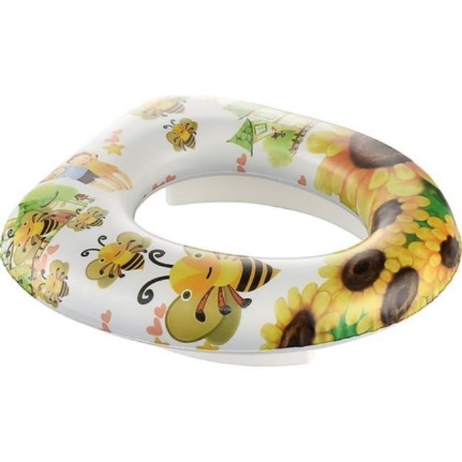 Çelik Ayna Süngerli Çocuk Klozet Adaptörü