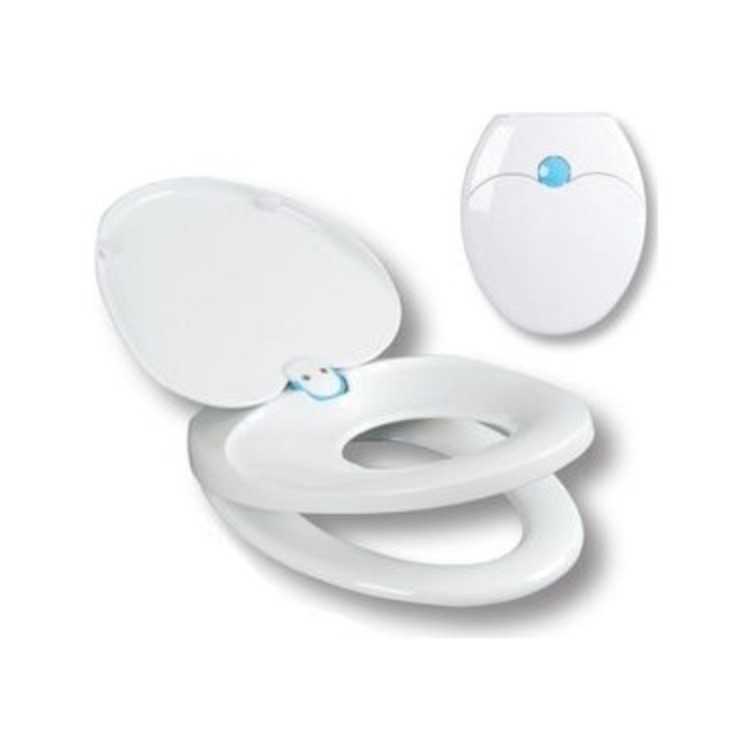 Çelik Ayna Adaptörlü Klozet Kapağı