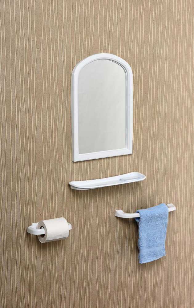 Çelik Ayna Ekonomik Banyo Aynası Set