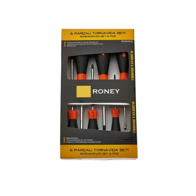 Roney 6 Parça Tornavida Takım